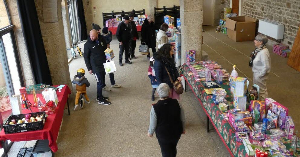 Saint Martin en Haut Croix Rouge : 800 € récoltés grâce à la vente de jouets