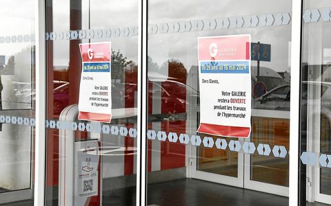 Arrivée de Carrefour à Saint-Martin-des-Champs : l’hypermarché fermé trois semaines, mais pas la galerie